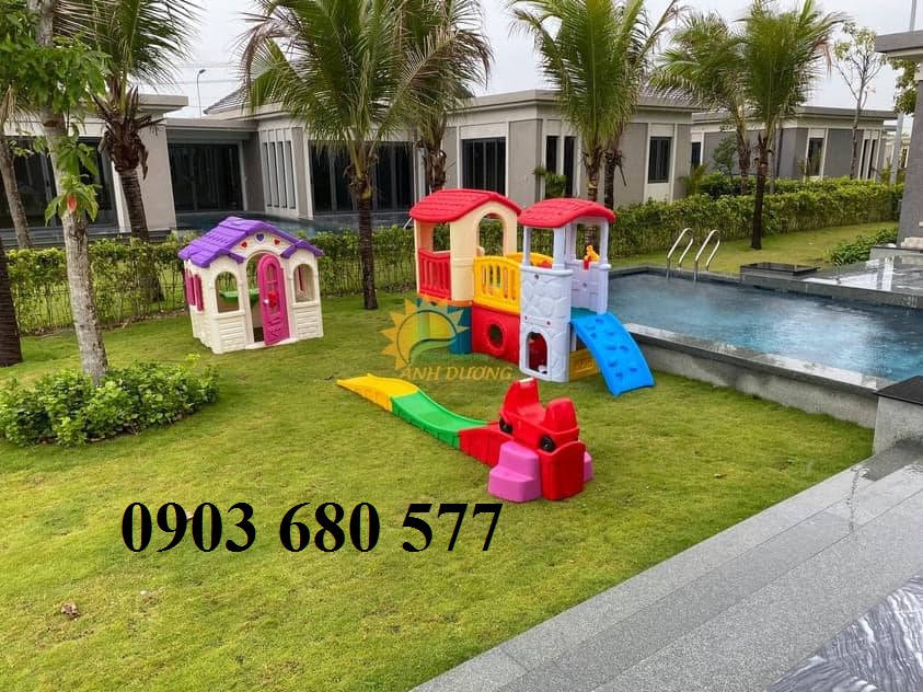 Nhà cổ tích cho trẻ em dùng trong khu vui chơi - Ánh Dương